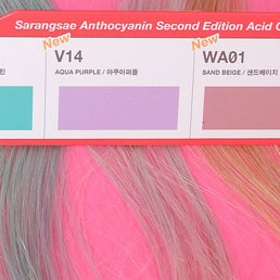 Пример использования Краска Anthocyanin Акварельный фиолетовый Aqua Purple V14