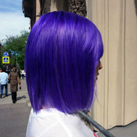 Пример использования Краска Антоцианин Синий Фиолетовый Blue Violet V02