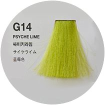 Краска Антоцианин Psyche Lime G14